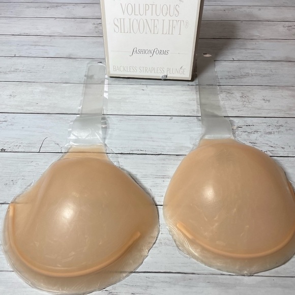 Fashion Forms Voluptuous Silicone Lift Backless Strapless Plunge B DDD - Picture 13 of 15